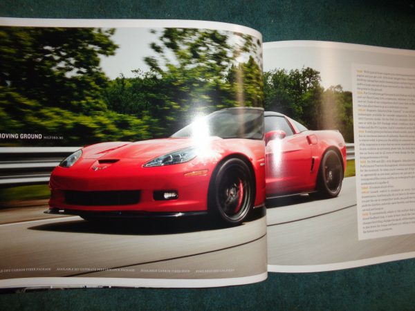 2012 Corvette Dealer Sales Brochure