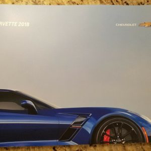 2018 Corvette Sales Brochure