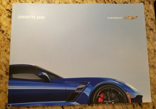 2018 Corvette Sales Brochure