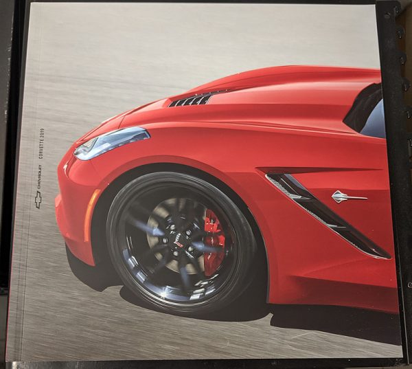 2019 Corvette Sales Brochure