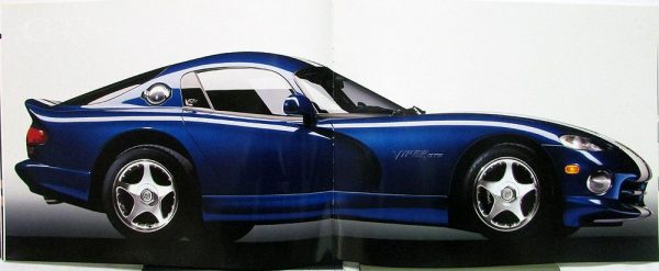 1996 Dodge Viper GTS Sales Brochure