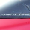 Corvette Action Center Static Cling Decals