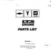 1991 - 1993 Corvette ZR-1 LT5 Engine Parts List