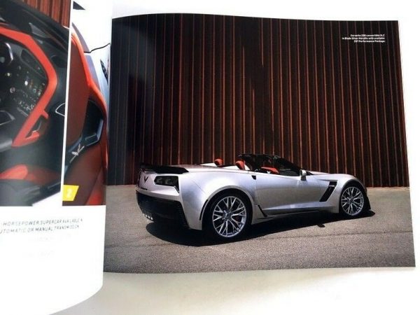 2015 Corvette Dealer Sales Brochure