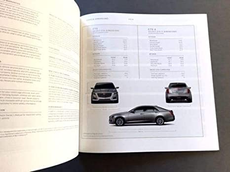 2019 Cadillac CTS and CTS-V Sales Brochure