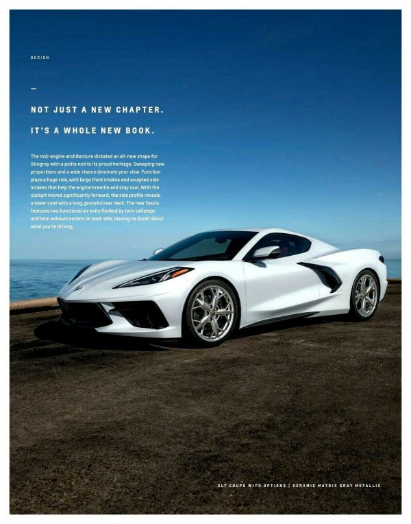 2020 Corvette Sales Brochure