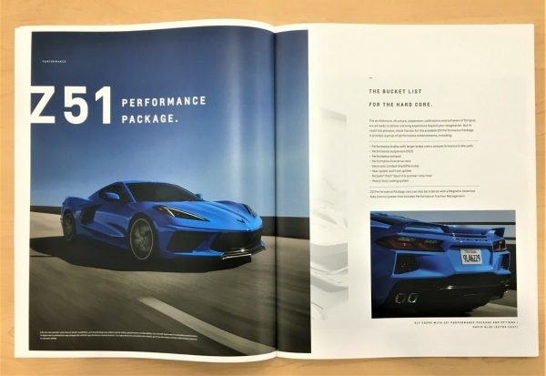 2022 Corvette Sales Brochure