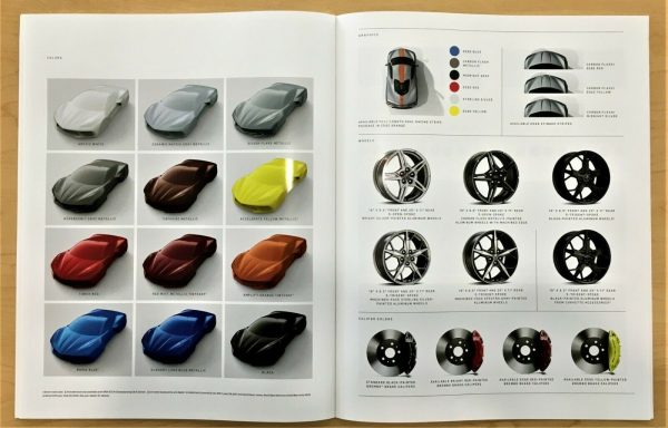 2022 Corvette Sales Brochure