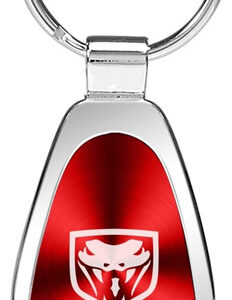 Dodge Viper Red Tear Drop Key Chain Key Chain